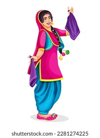 Cotton Salwar Suit - Lavender